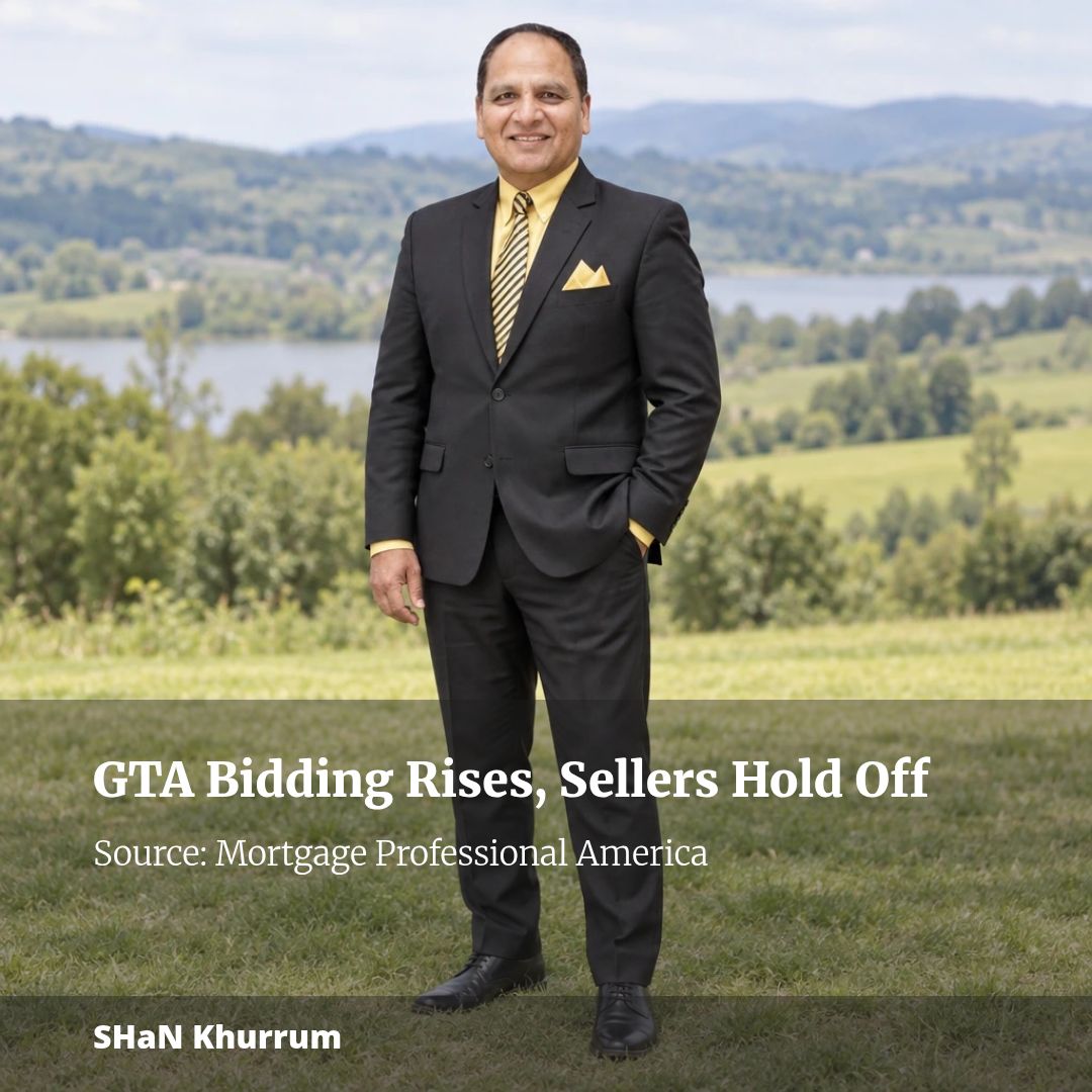 GTA bidding competition edges up but sellers still wait for a turn
