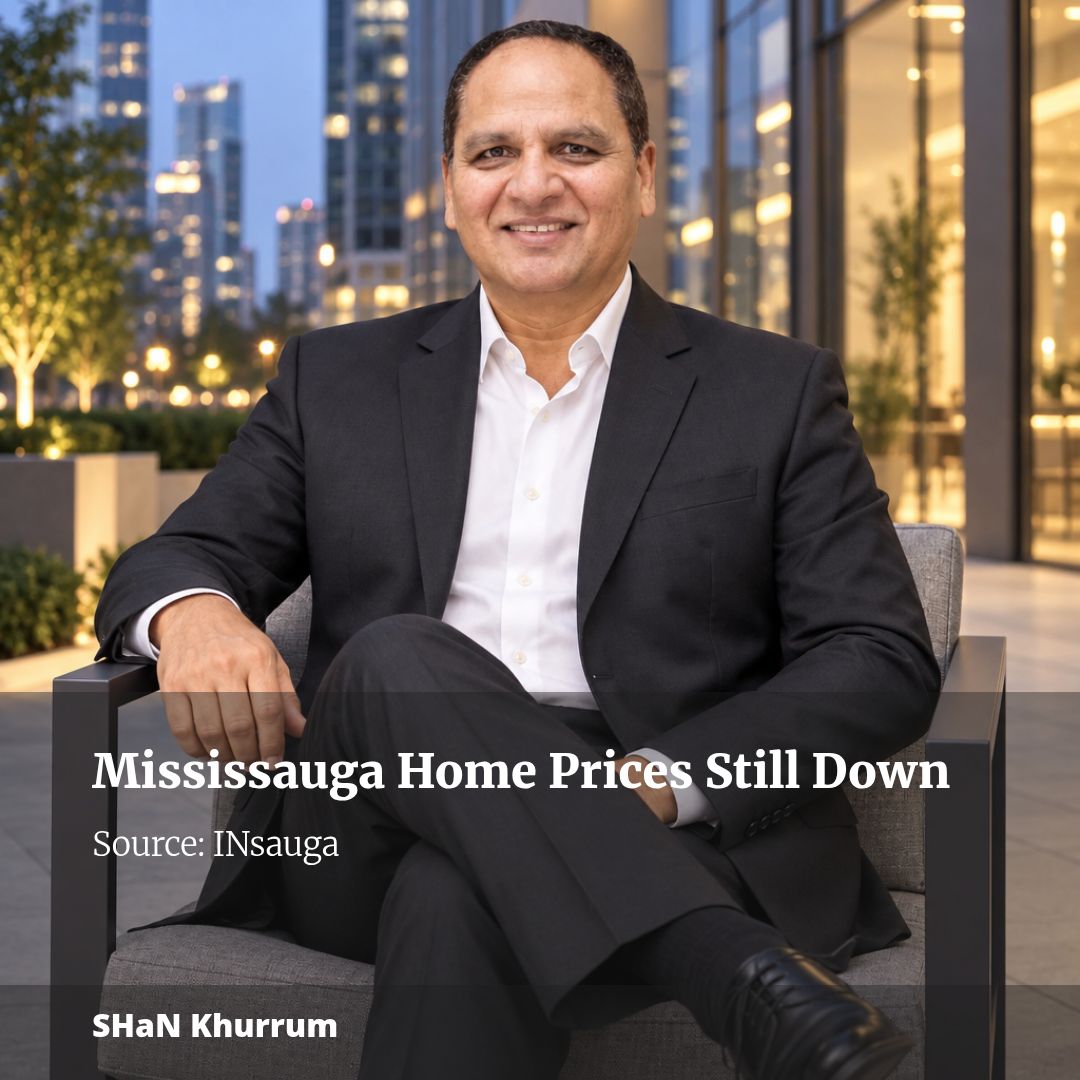 Mississauga Homebuyers Enjoy More Affordable Prices This Year