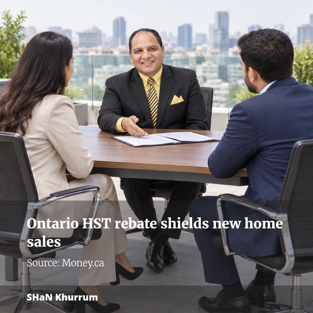 Ontario HST rebate shields new home sales